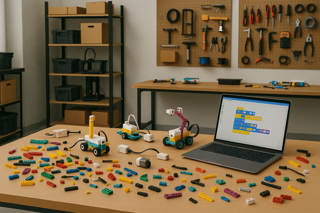 Legobygging