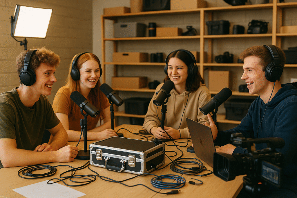 Podcast og lydproduksjon